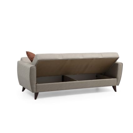 Kolmipaikkainen vuodesohva KORFU beige