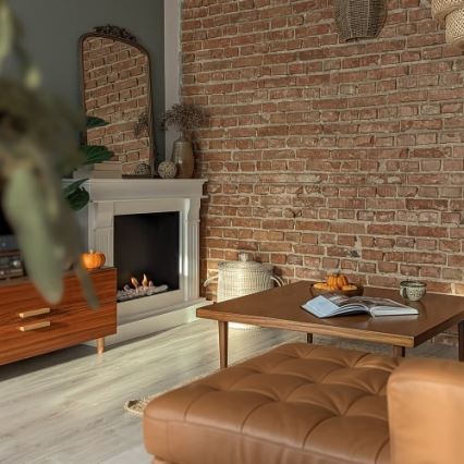 Kratki - BIO-takka 97,9x115 cm 3 kW valkoinen