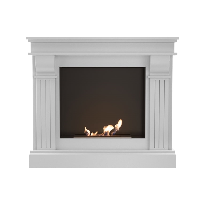 Kratki - BIO-takka 97,9x115 cm 3 kW valkoinen