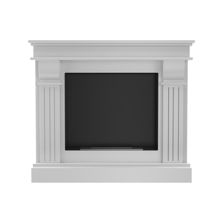 Kratki - BIO-takka 97,9x115 cm 3 kW valkoinen