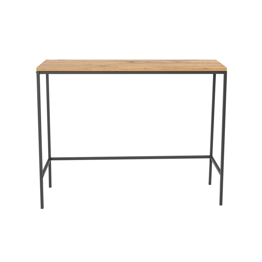 Konsolipöytä CANVAS 80x100 cm mänty atlantic/musta