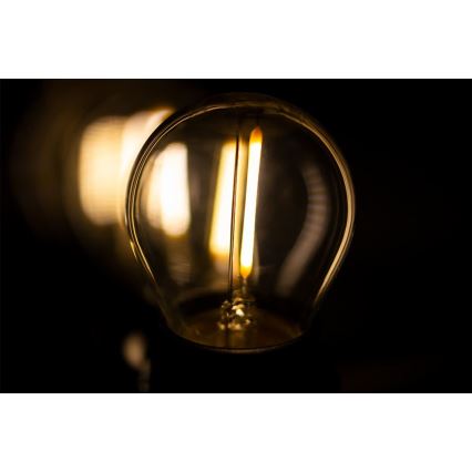 Koristeellinen ketju ulkokäyttöön MIMOSA 20xE27/1,3W/230V IP44 10m