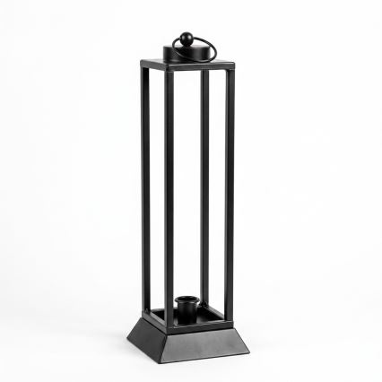 Koristeellinen lyhty HALL 34 cm musta