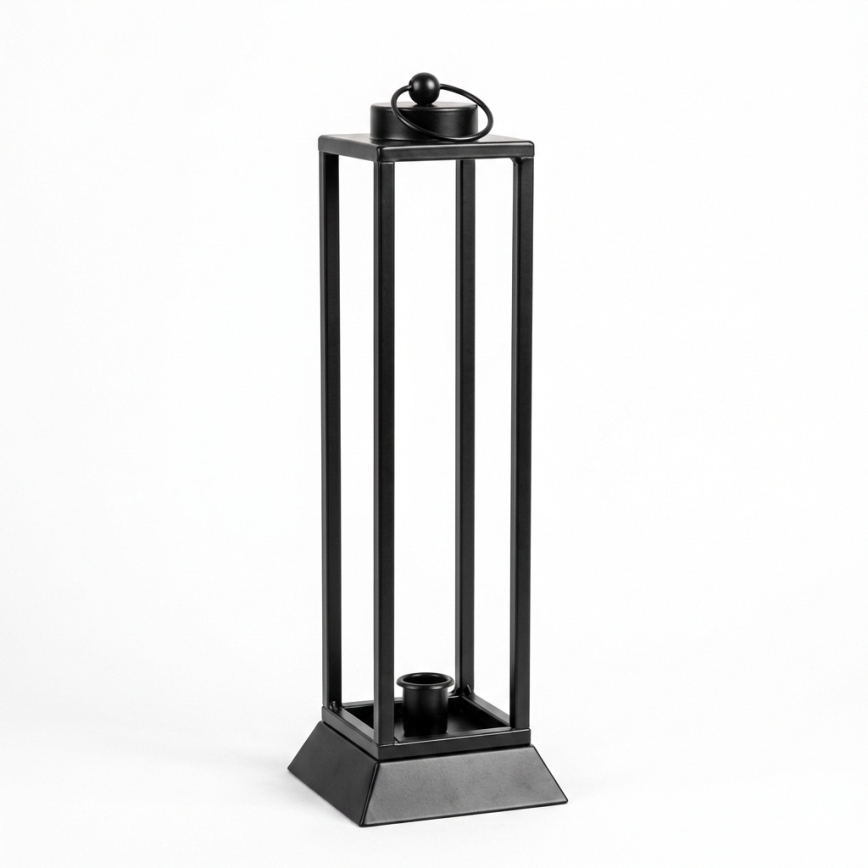 Koristeellinen lyhty HALL 34 cm musta