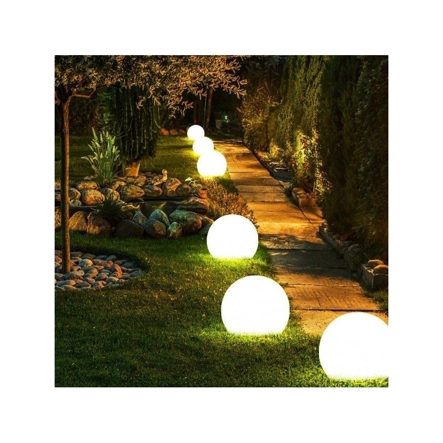Koristeellinen ulkovalo GARDEN BALL 1xE27 / 40W / 230V IP65 d. 38 cm
