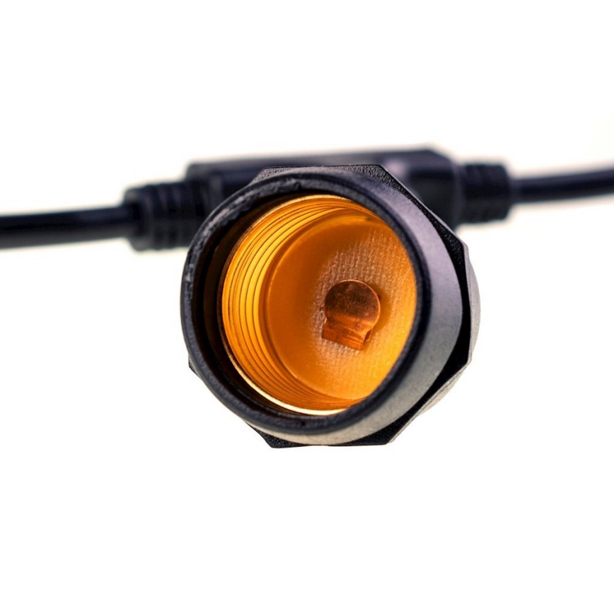 Koristeketju ulkokäyttöön GIRLANDA 10 m 10xE27 / 10W / 230V IP44