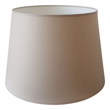 Korvaava varjostin E27-pöytälamppuun, Ø 20 cm, beige