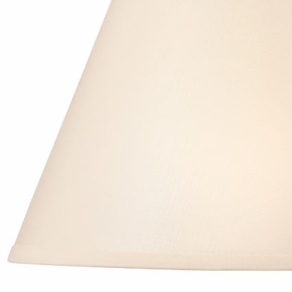 Vaihtovarjostin pöytälamppuun JUTA E27, Ø 19 cm, kerma