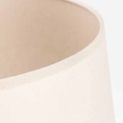Korvaava varjostin SANTANA-pöytälamppuun, halkaisija 27 cm, beige