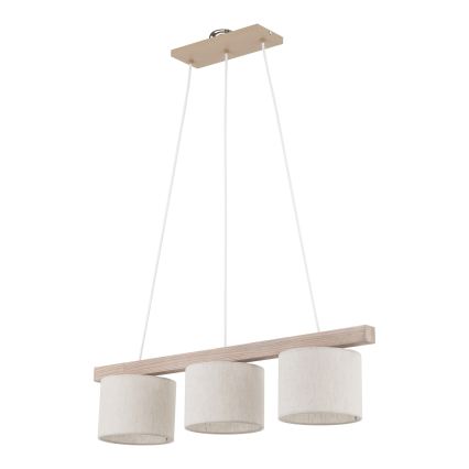 Korvaava varjostin, sylinteri E27 Ø 20 cm, ruskea