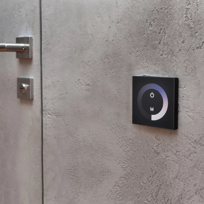 Kosketuskytkin himmentimellä yksivärisille LED-nauhoille 12-24V 4-kanavainen