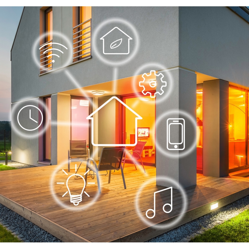 Kosketuskytkin yksinapainen SMART 800W / 230V Wi-Fi Tuya