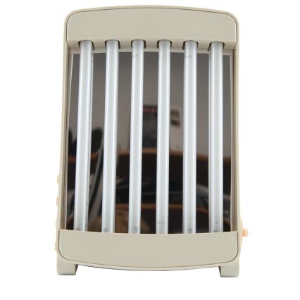 Kotikäyttöinen kasvojen solarium, jossa on 6 värillistä UV-putkea — Cosmedico 90W/230V