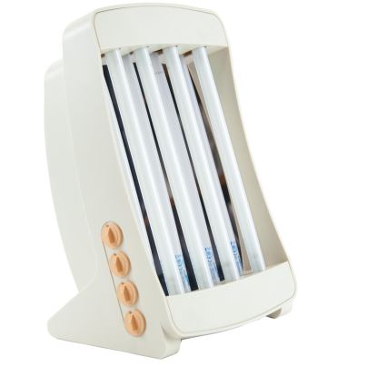 Kotikäyttöinen kasvojen solariumlaite Cosmedico – neljä tehokasta UV-putkea, 65W/230V