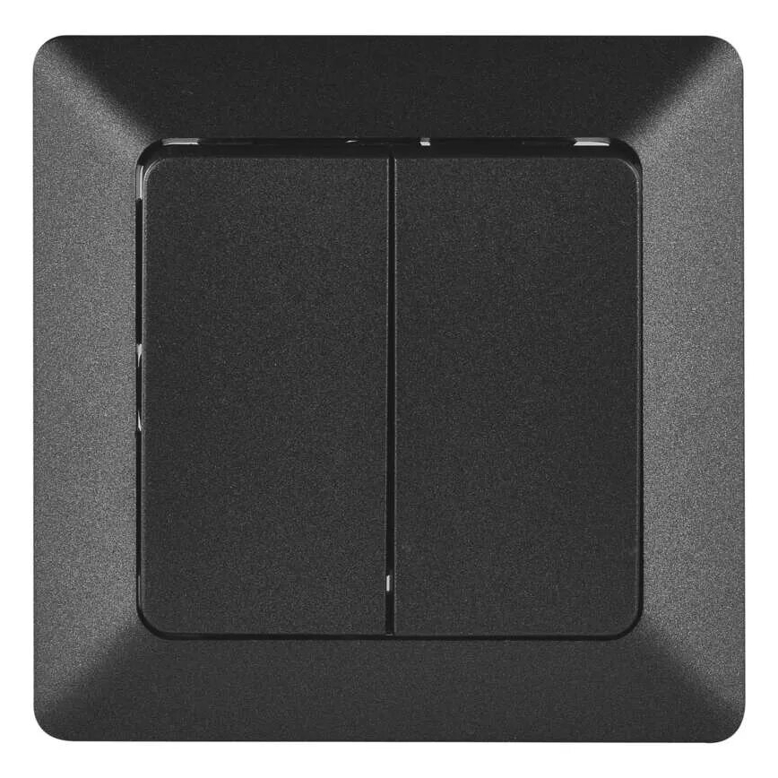 Kotikytkin sarja 250V/10A antrasiitti