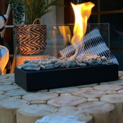 Kratki - BIO-takka 21,8x35,4 cm 1 kW musta