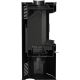 Kratki - Terästakka automaattisella oven sulkemisella 10kW 150 mm musta