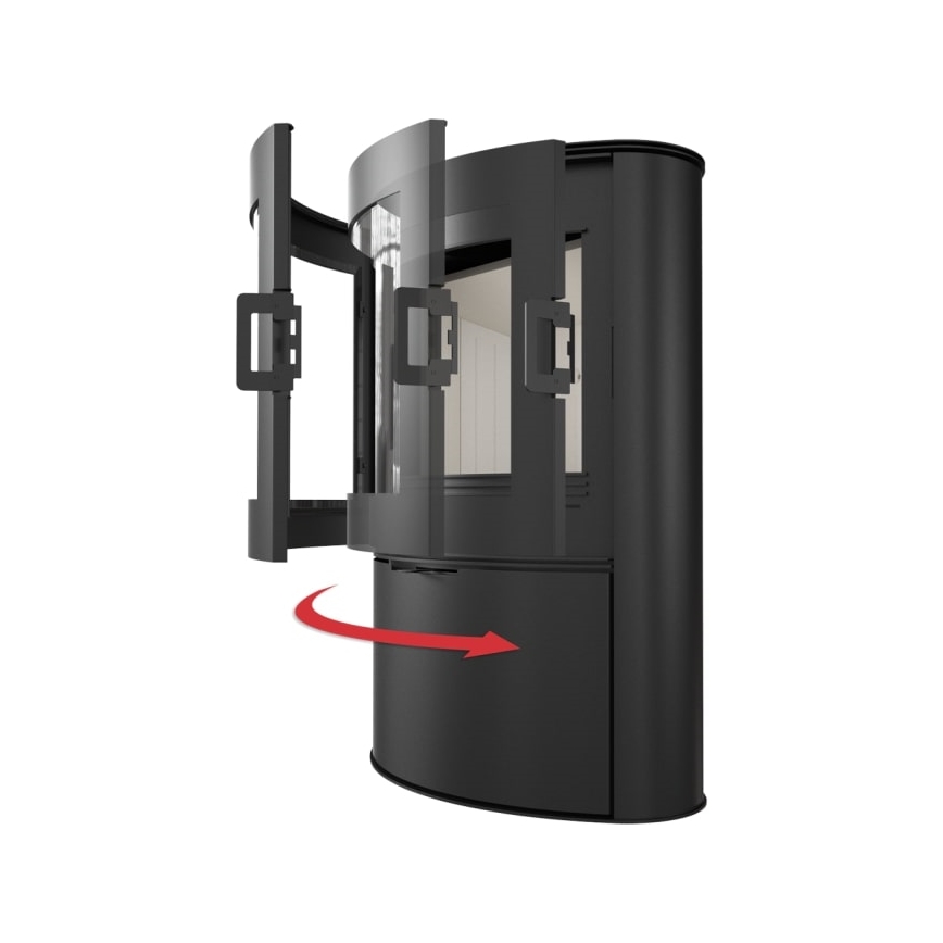 Kratki - Teräksinen takkauuni 10 kW 150 mm