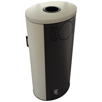 Kratki - Terästakka 8kW 150mm