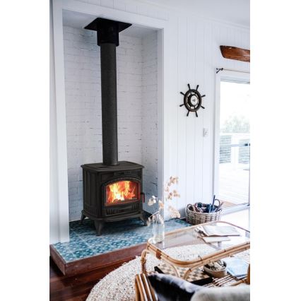 Kratki - Valurautainen takkauuni 8 kW 130 mm