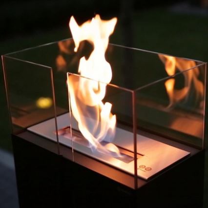 Kratki - BIO-takka 113,6x35,9 cm 2 kW musta