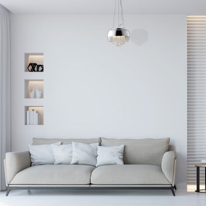 Kristallikruunu narussa LUNA 1xE14/40W/230V