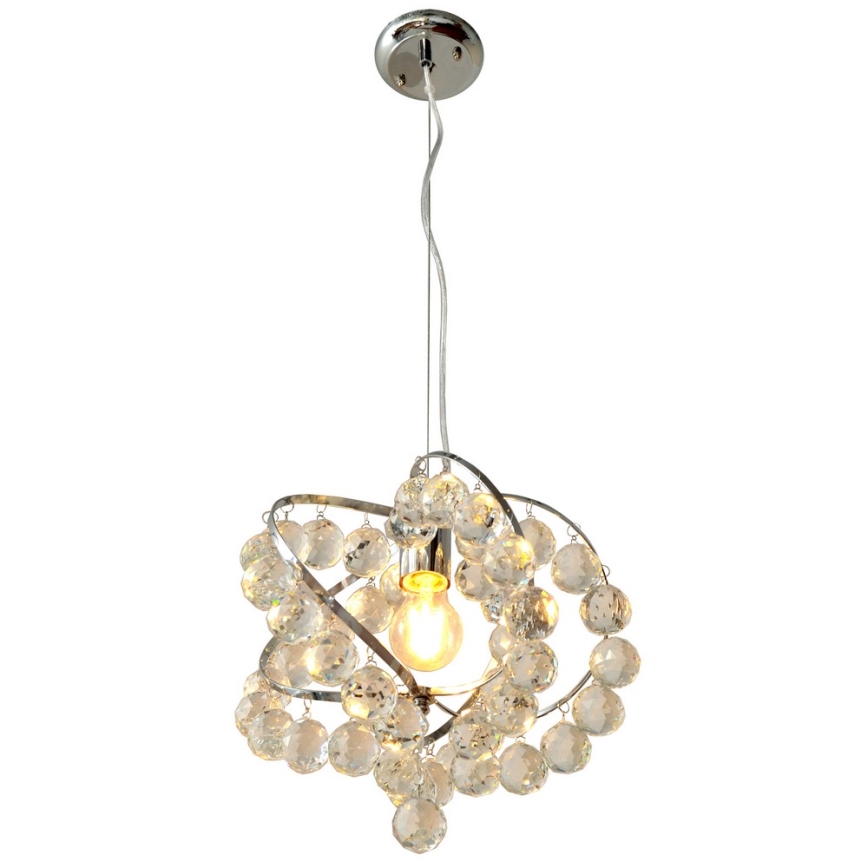 Kristallikruunu narussa VIOLETA 1xE27/15W/230V