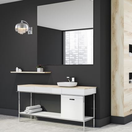 Kristalliseinävalaisin LUNA 1xE14/40W/230V