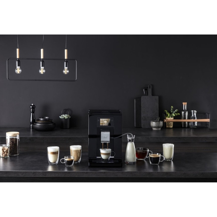 Krups - Automaattinen kahvinkeitin maitosäiliöllä INTUITION PREFERENCE 1450W/230V musta