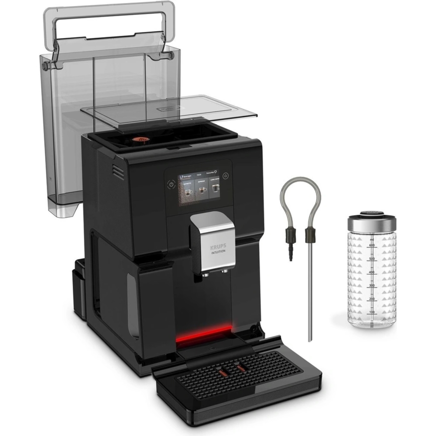 Krups - Automaattinen kahvinkeitin maitosäiliöllä INTUITION PREFERENCE 1450W/230V musta