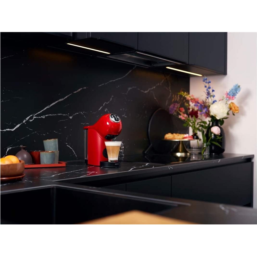 Krups - Kapseli kahvinkeitin NESCAFÉ DOLCE GUSTO GENIO S PLUS 1500W punainen
