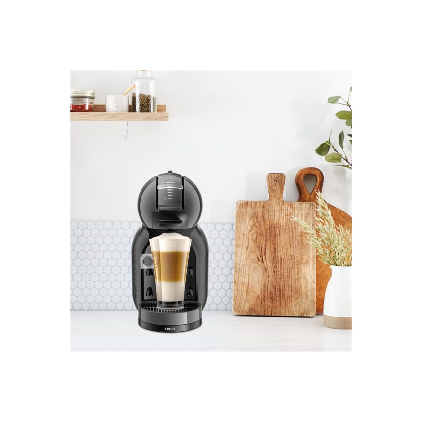 Krups - Kapseli kahvinkeitin NESCAFÉ DOLCE GUSTO MINI ME 1500W antrasiitti