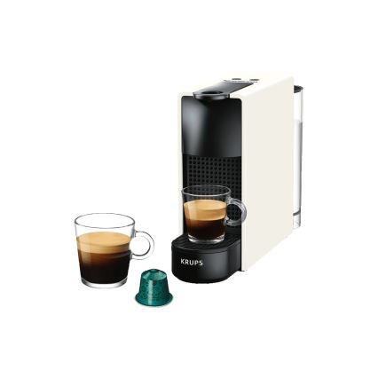 Krups - Kapseli kahvinkeitin NESPRESSO Essenza mini 1310W/230V valkoinen