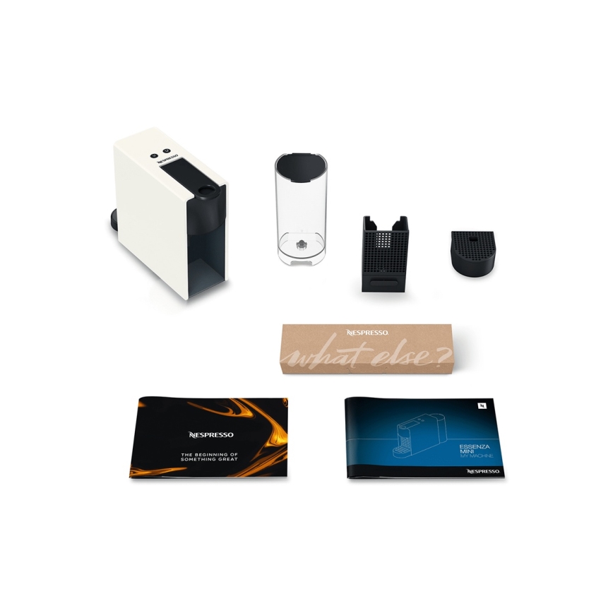 Krups - Kapseli kahvinkeitin NESPRESSO Essenza mini 1310W/230V valkoinen