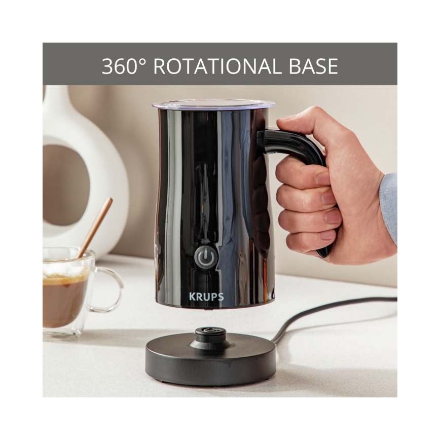 Krups - Maitovaahdotin 300 ml musta