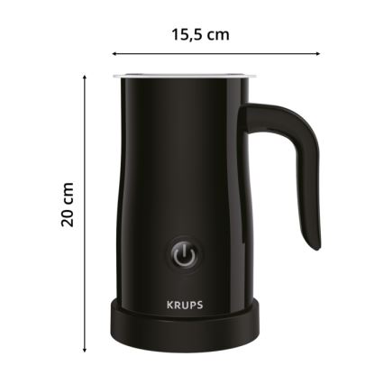 Krups - Maitovaahdotin 300 ml musta