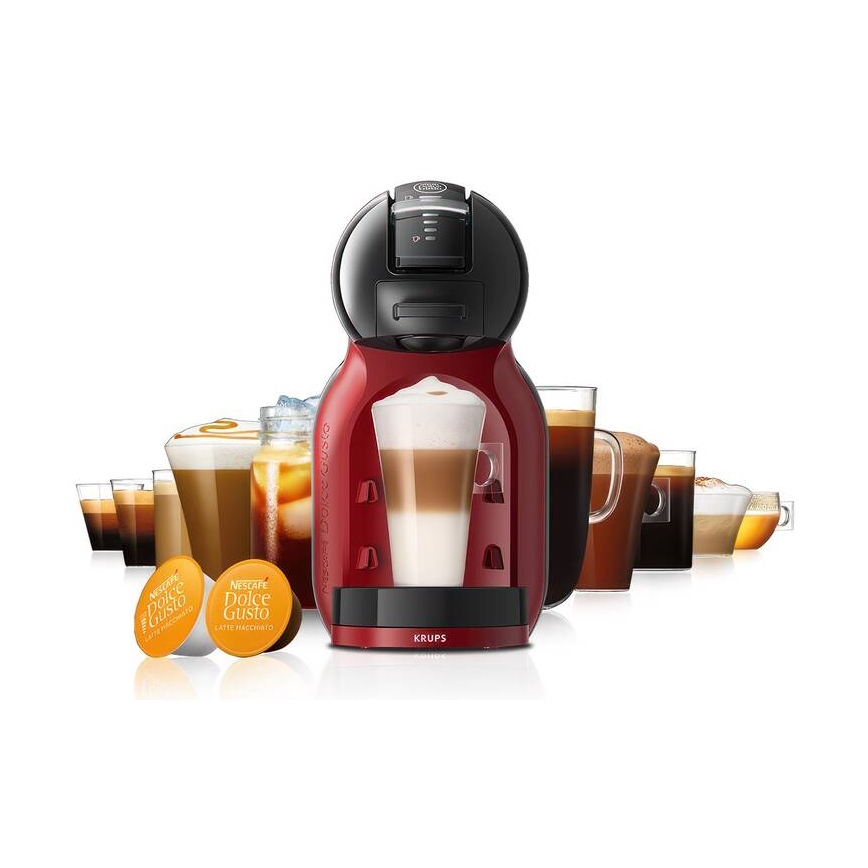 Krups - NESCAFÉ DOLCE GUSTO MINI ME kapselikahvinkeitin 1500W/230V punainen/musta