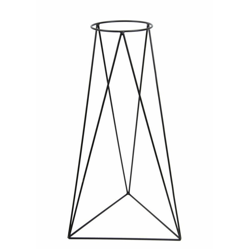 Kukkalaudan jalusta TRIANGL 90x50 cm musta