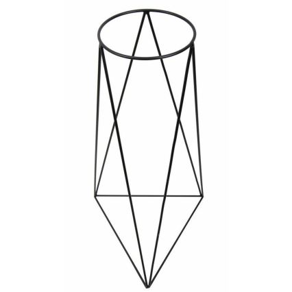 Kukkalaudan jalusta TRIANGL 90x50 cm musta