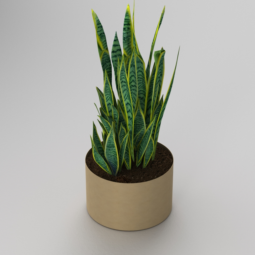 Kukkaruukku11x17 cm kultainen