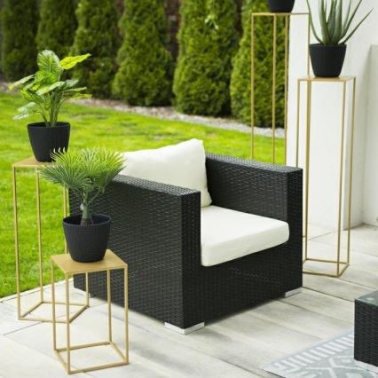 Kukkasteline 100x24 cm kulta