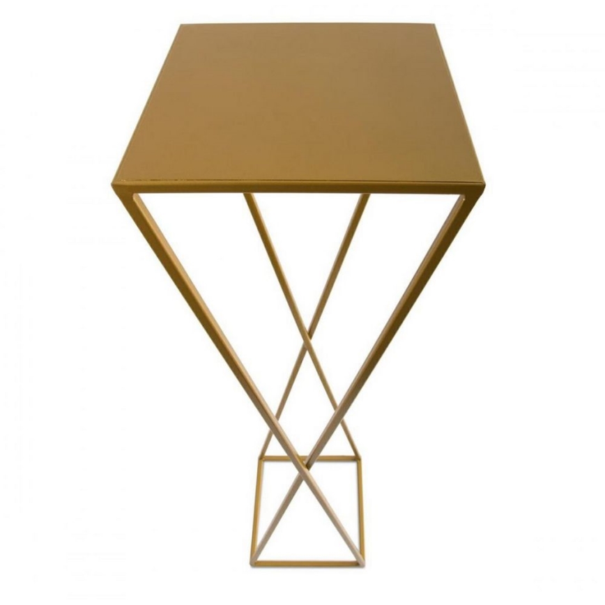 Kukkasteline 100x24 kultainen