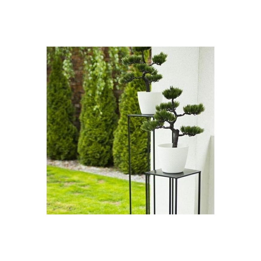 Kukkasteline 100x24 cm musta