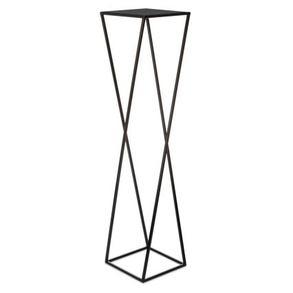 Kukkasteline 100x24 cm musta