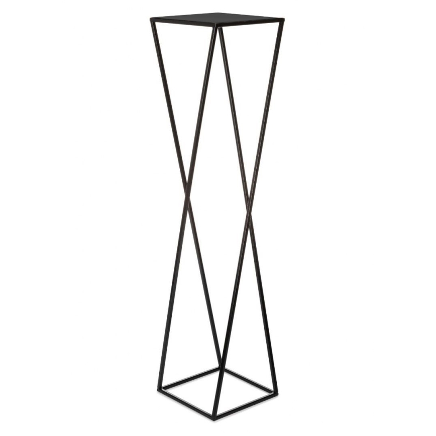 Kukkasteline 100x24 cm musta