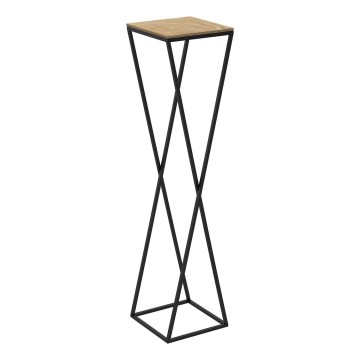 Kukkasteline 100x24 cm musta