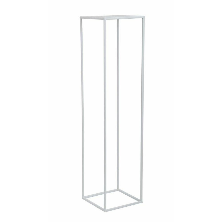 Kukkasteline 100x24 cm valkoinen