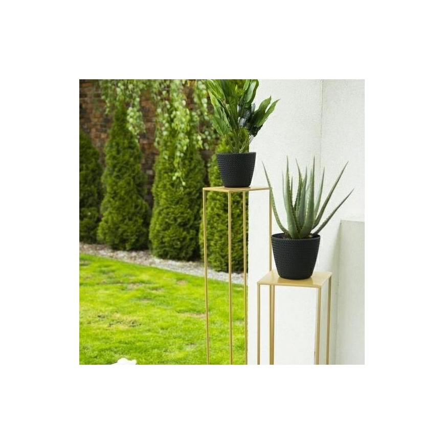 Kukkasteline 130x24 cm kulta