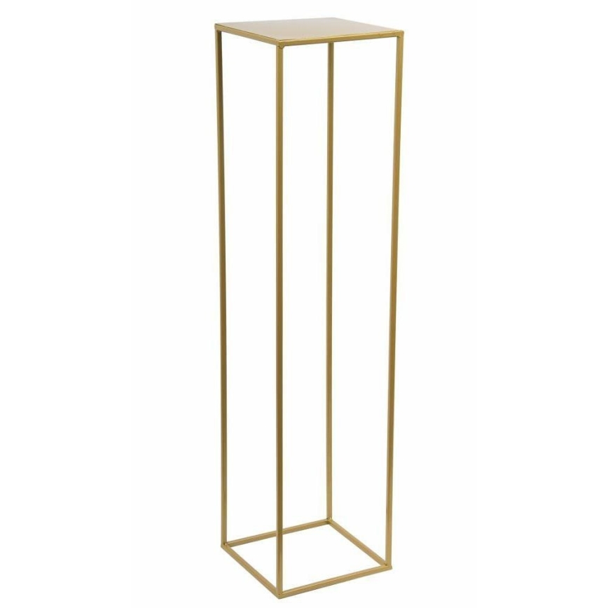 Kukkasteline 130x24 cm kulta