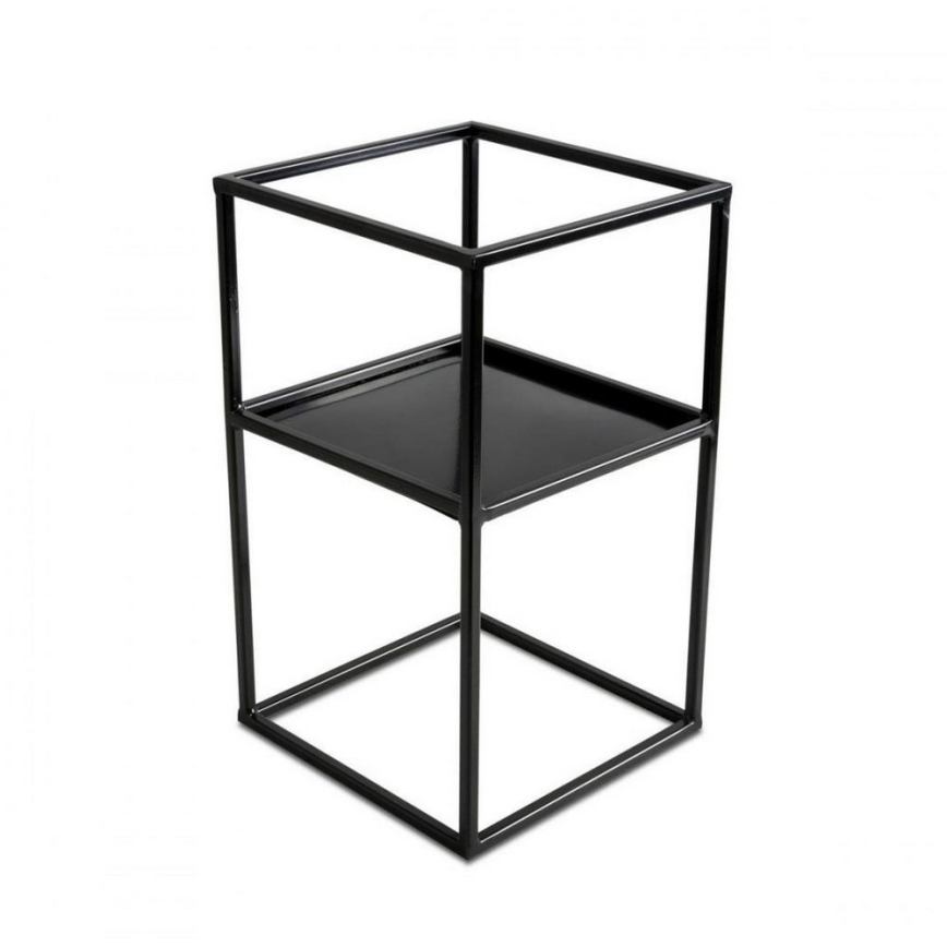 Kukkasteline 40x24 musta